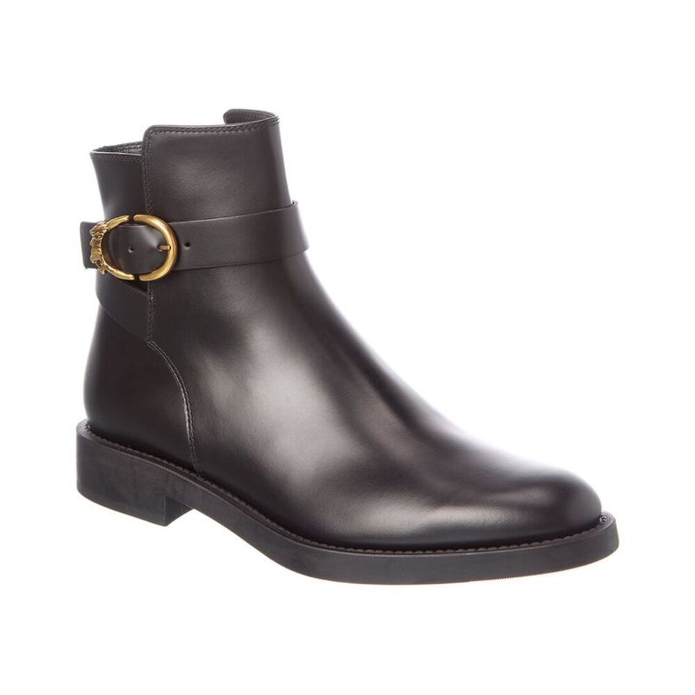 Tod’S Leather Boot, Black